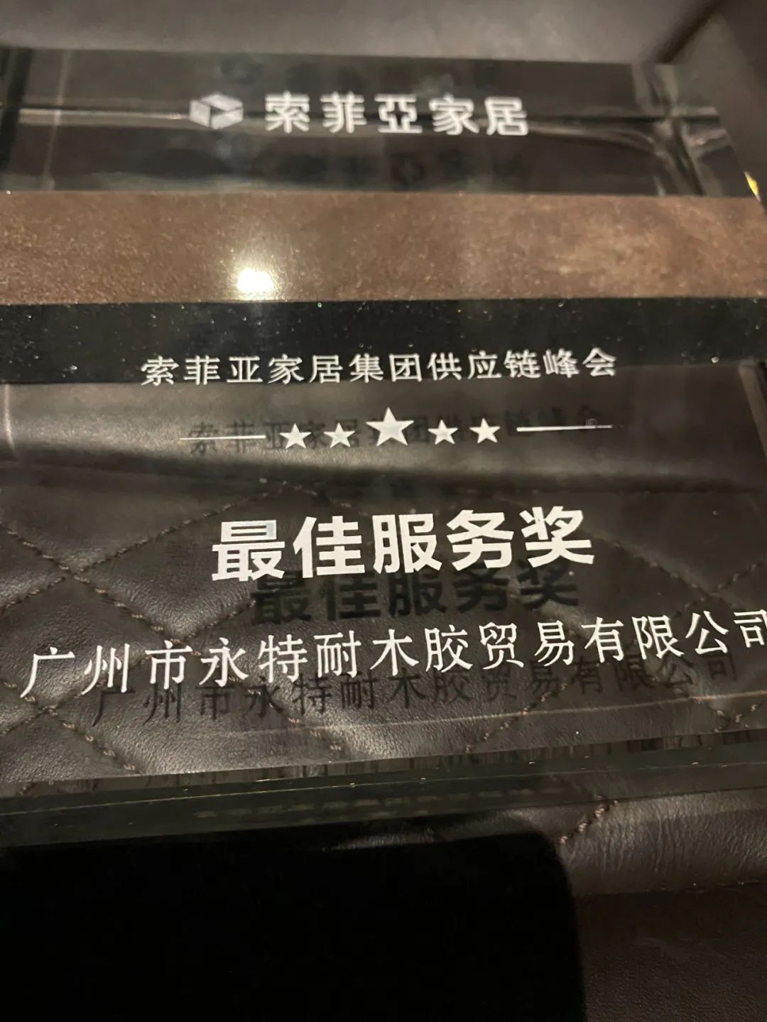 最佳服务奖丨助力索菲亚 链就新未来