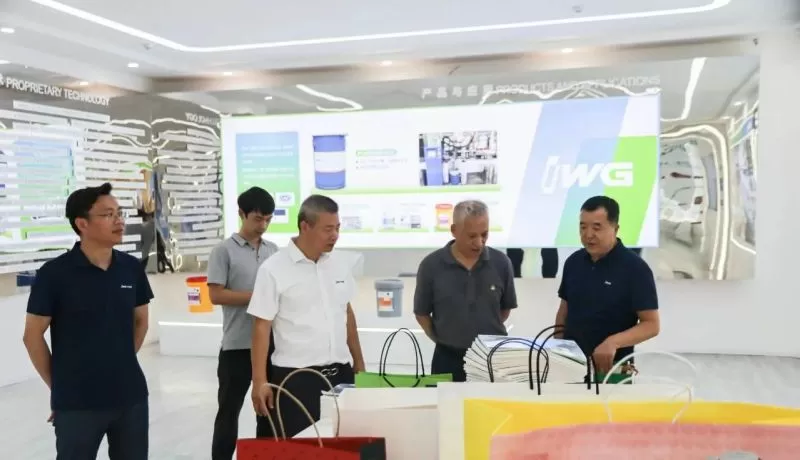 头条 | 中国木材与木制品流通协会会长李佳峰一行考察永特耐黄岛智慧协同工厂