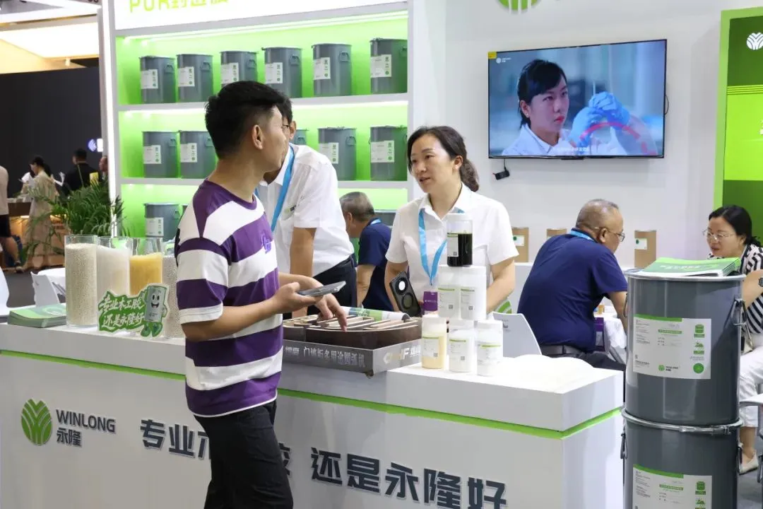 永隆携新一代PUR封边胶闪耀第27届广州建博会